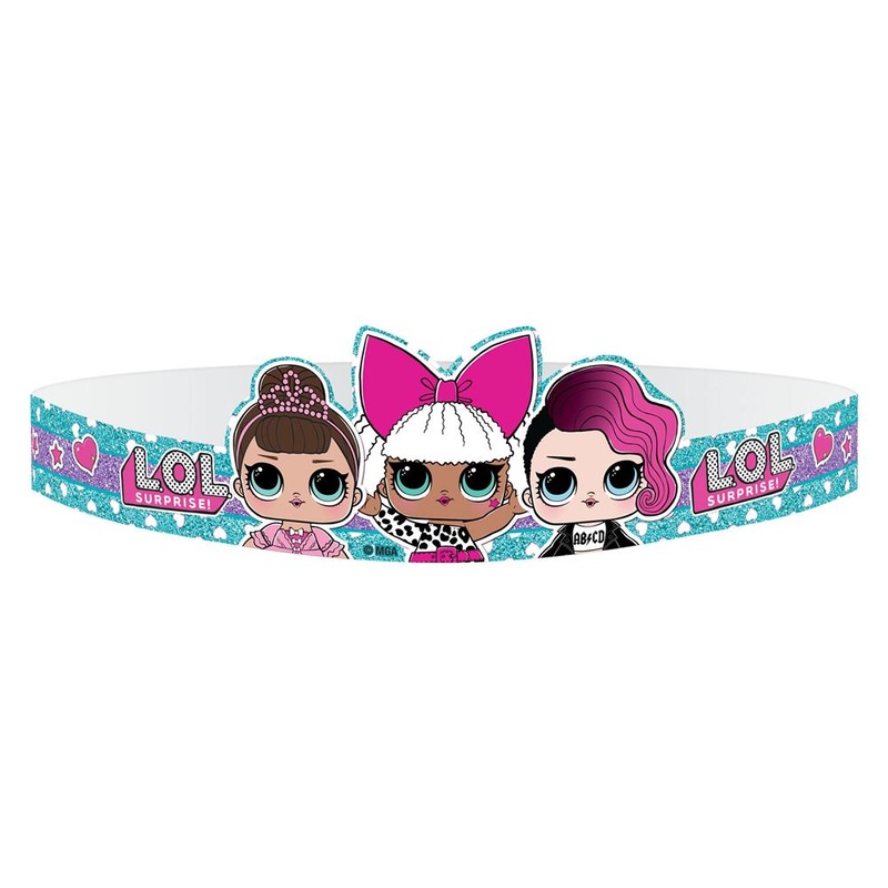 LOL Surprise Mini Tiaras 8ct