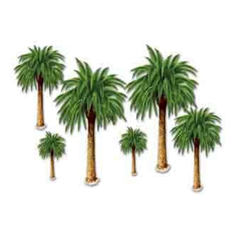Luau Palm Tree Props