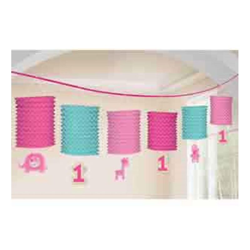 One Wild Girl Lantern Garland