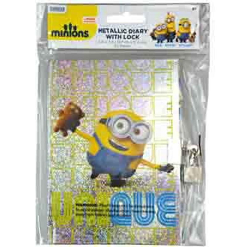The Minions Diary Foil Diary 50sht