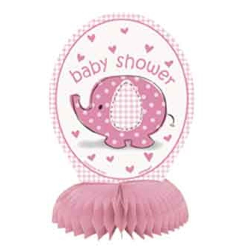 Umbrellaphants Pink Mini Honycmb 6in