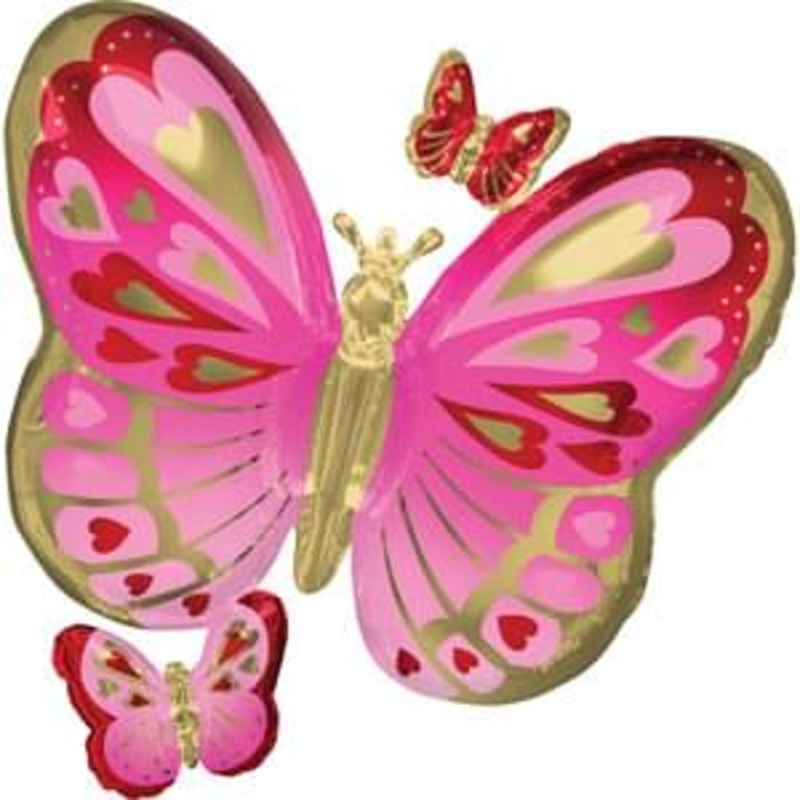 28" Valentine's - Butterly