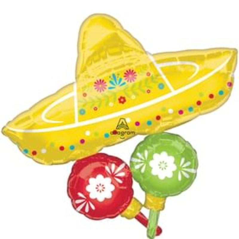32" Viva La Party Super Shape