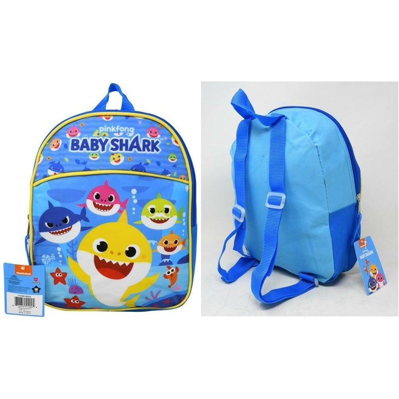 Baby Shark 11in Mini Backpack 9x3x11