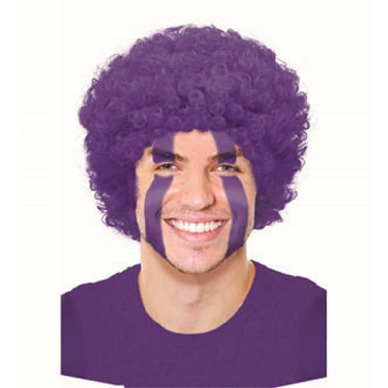 Curly Wig Purple