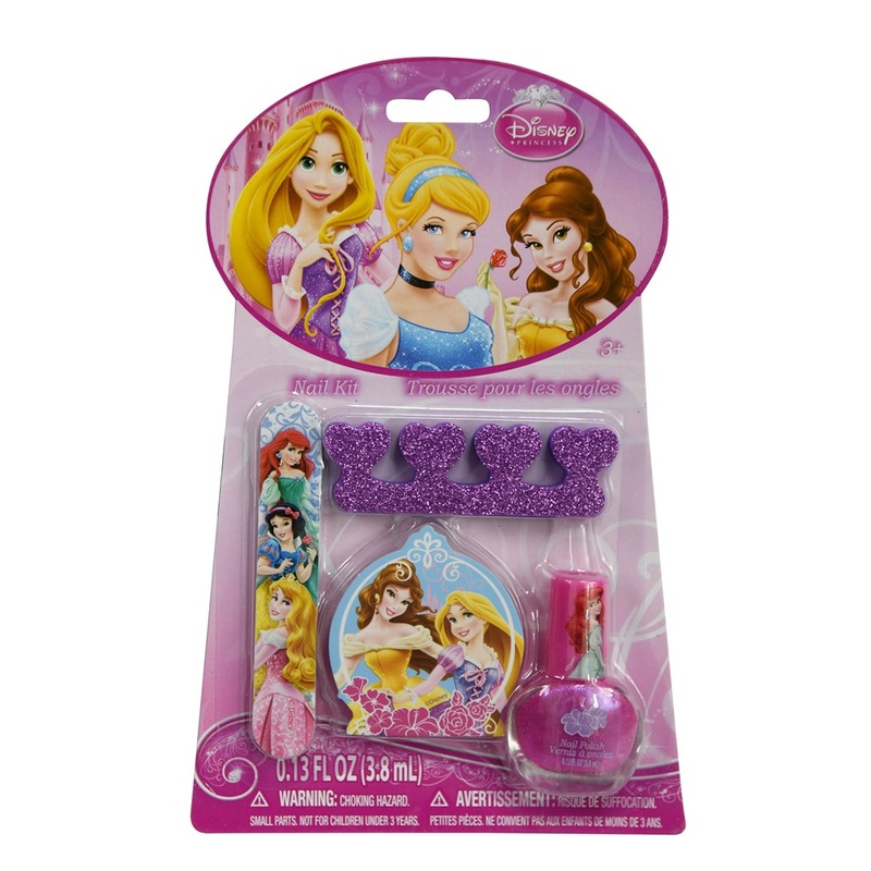 Disney Princess Nail Kit 8x4.5x0.75