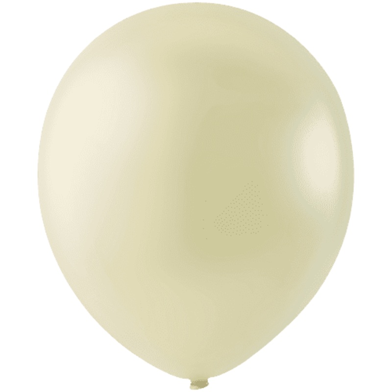 Payaso Latex Balloon 12in Ivory 100ct