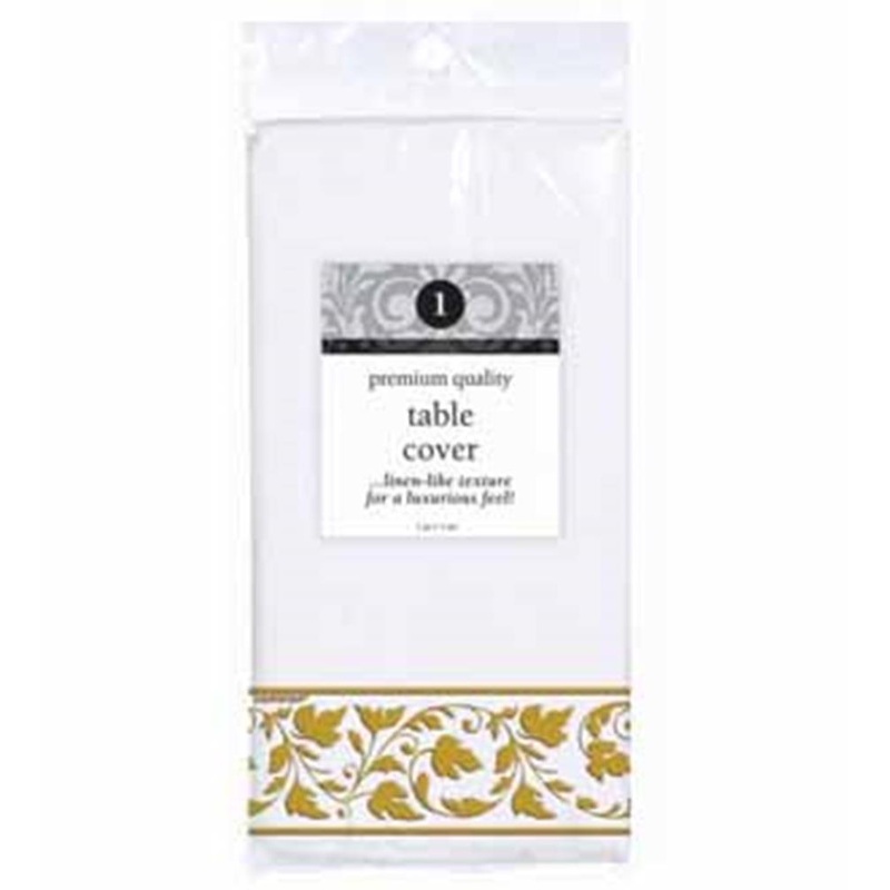 Premium Tablecover Gold Trim