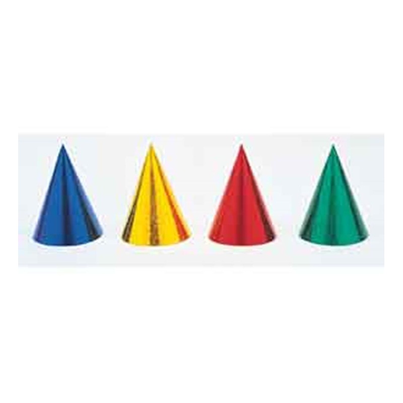 Prismatic Hats Assorted 8ct