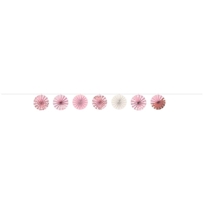 Rose Gold Blush Paper Garland