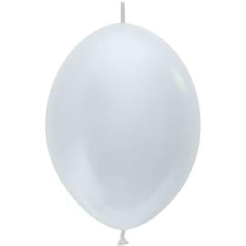 Satin Pearl Link-O-Loon  - 12 Inch Sempertex