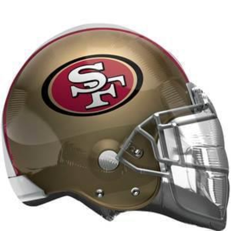 21" San Francisco 49ers Helmet