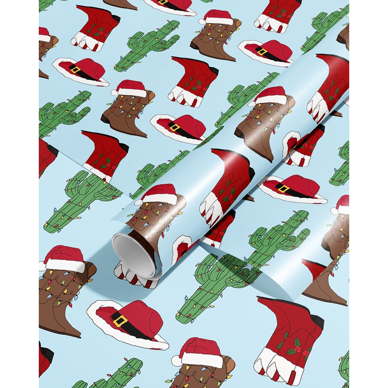 Howdy Christmas Wrapping paper