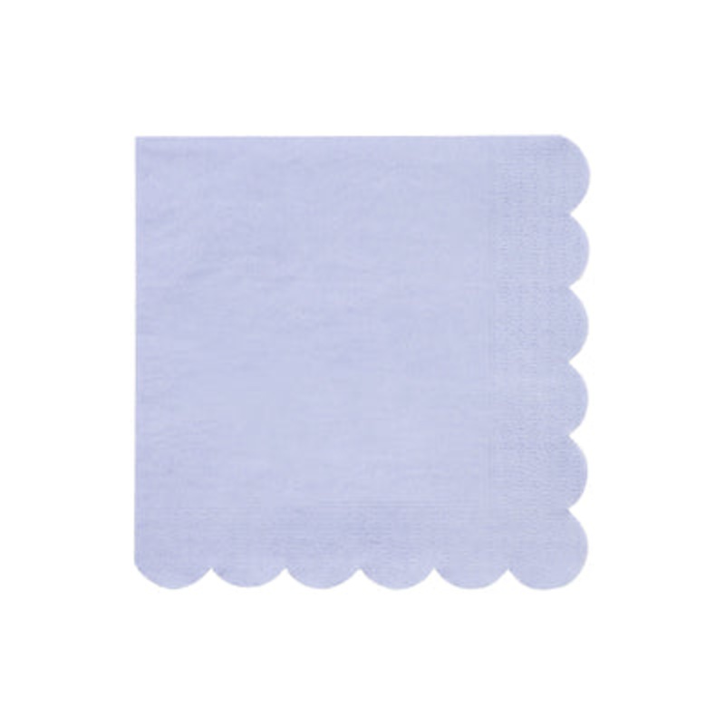 PALE BLUE LARGE NAPKINS