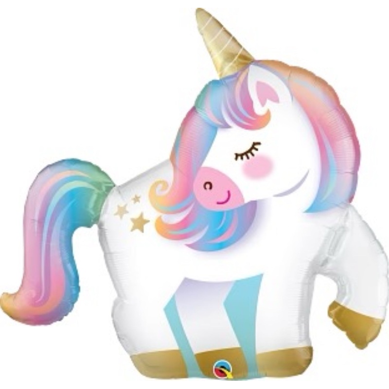 Qualatex 41 Inch Unicorn Shape Foil Balloon