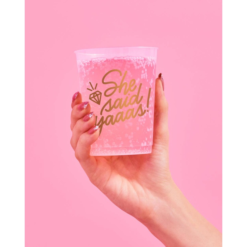 She Said Yaaas! Reusable Cups (x8)