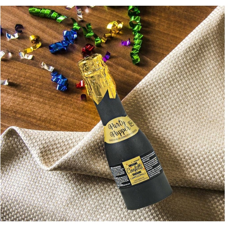 Small Champagne Bottle Confetti (6 inch)