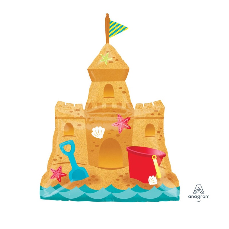 SuperShape Sandcastle With Pail And Shovel Balloon