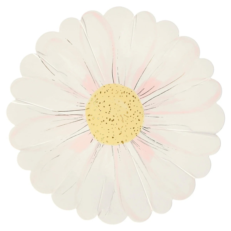 Wild Daisy Plates (x8)