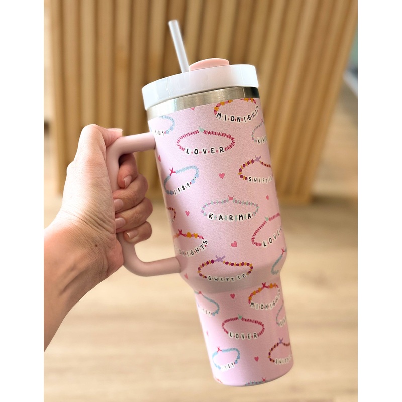 40oz Tumbler, Taylor Swift Tumbler, Trendy Drinkware