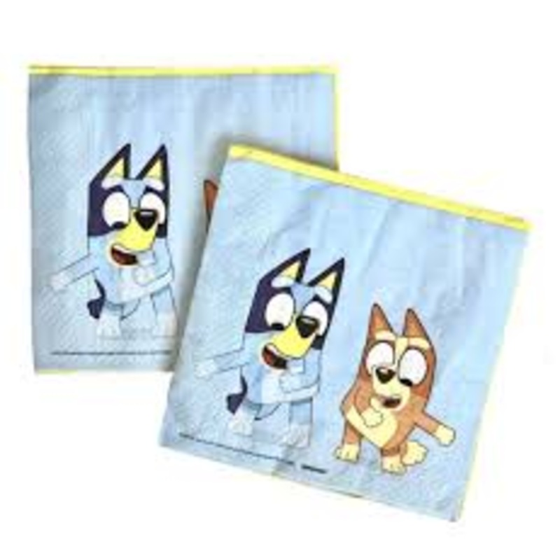 Bluey Lunch Napkins - Pack of 16