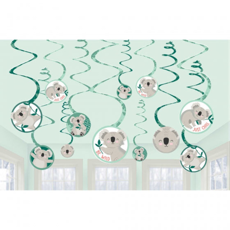 Koala Swirl Decorations