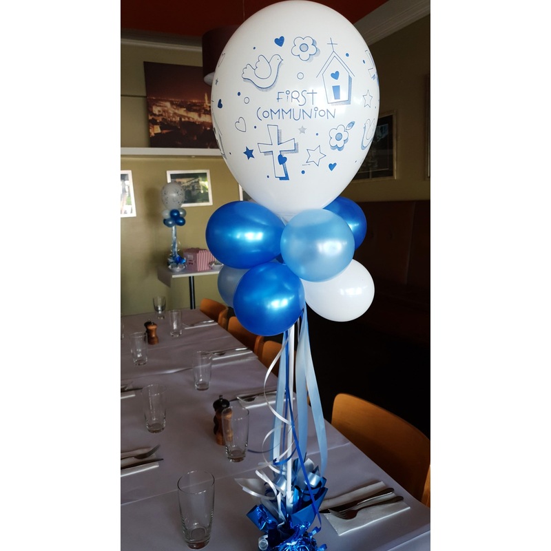 Balloon stand centrepiece