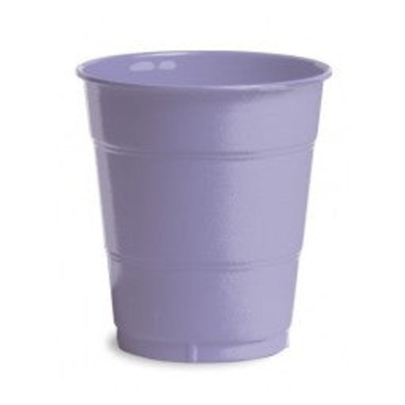 Lilac Plastic Cups