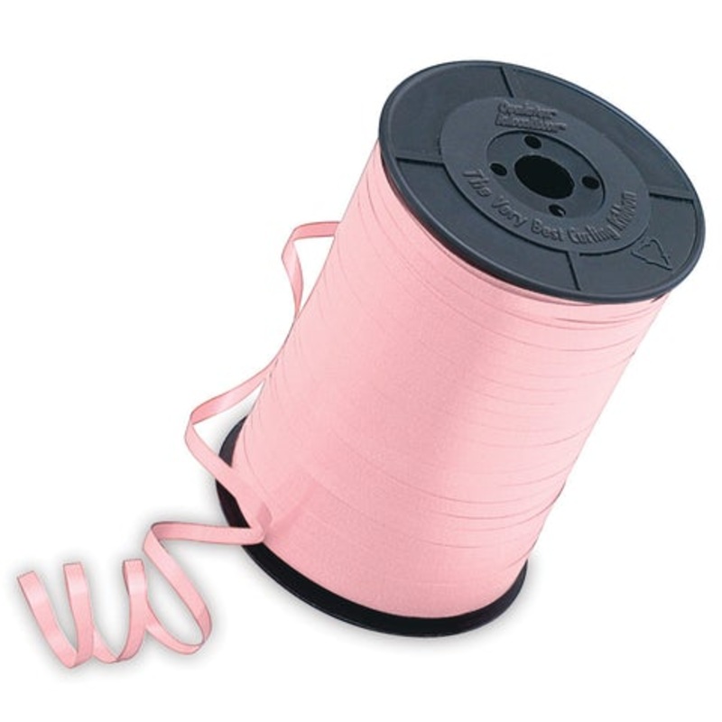 Pink Curling Balloon Ribbon