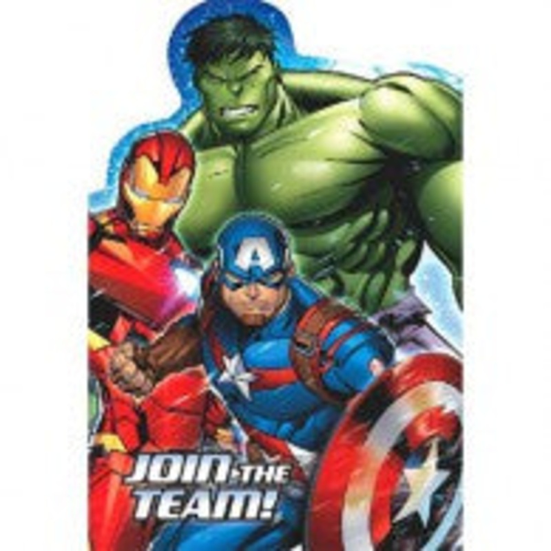 Avengers Invitations