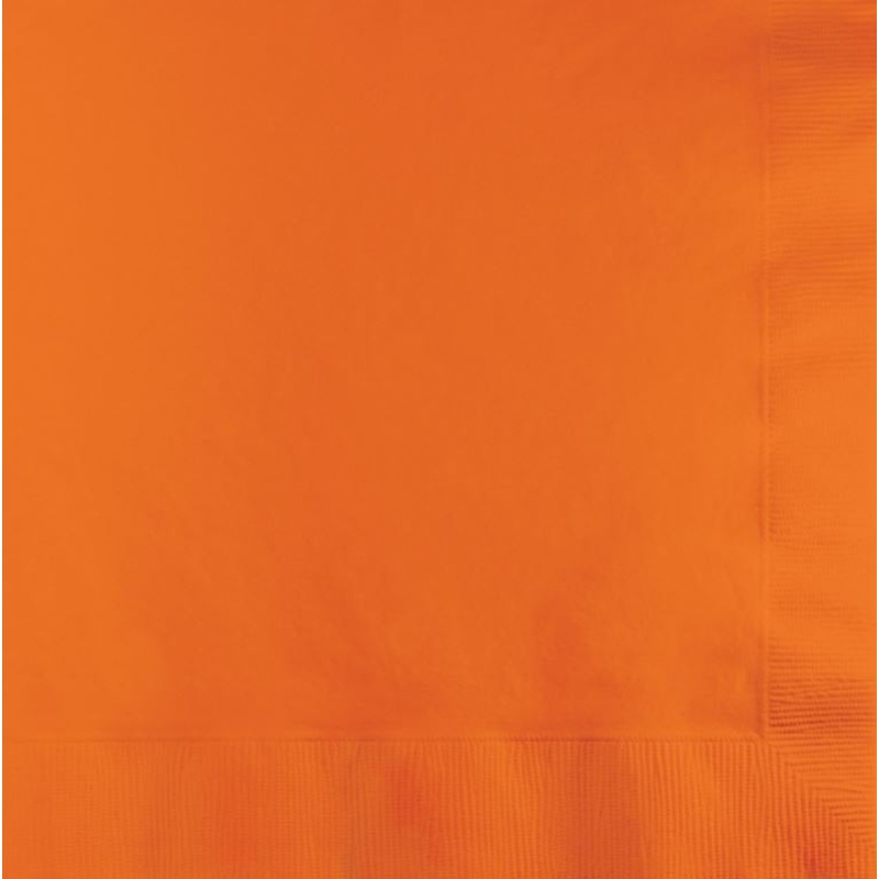 Orange Lunch Napkins P50