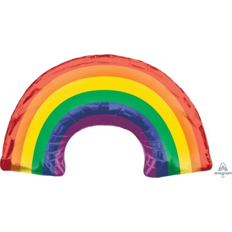 Rainbow Bright Supershape Foil Balloon - Anagram