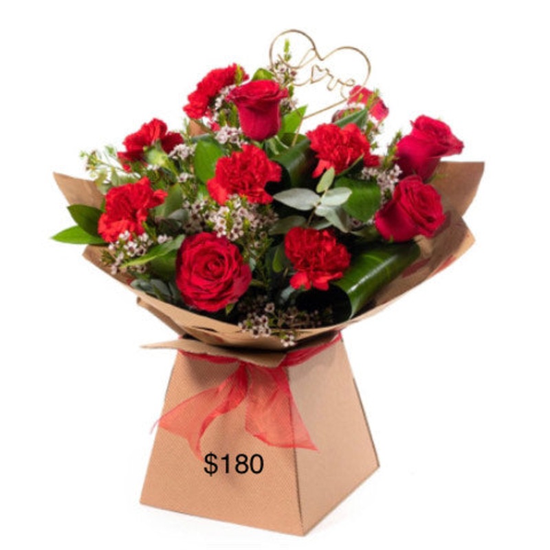 Rosie's Posy - Valentines Bouquet