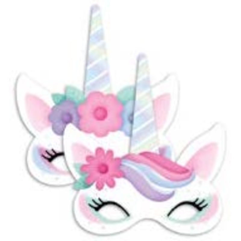 Unicorn Party Masks