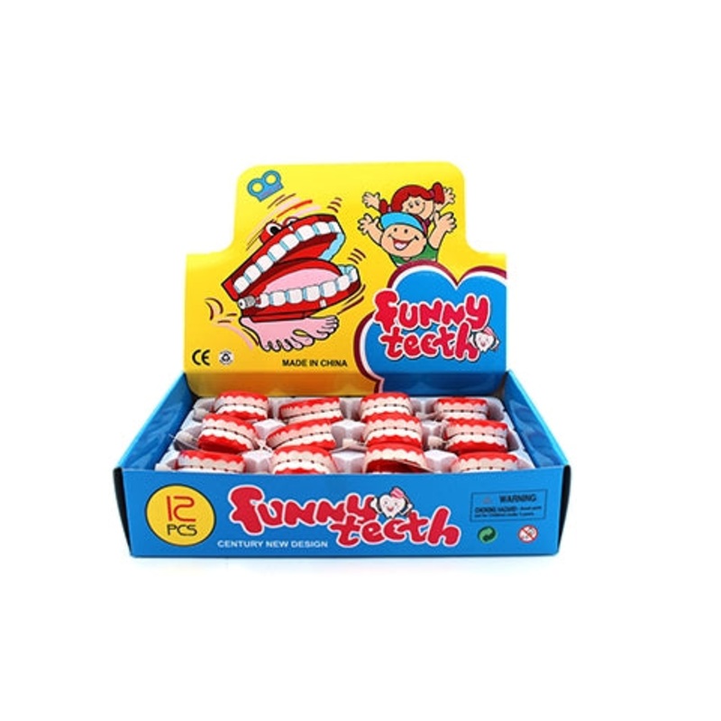 WInd up chatty teeth