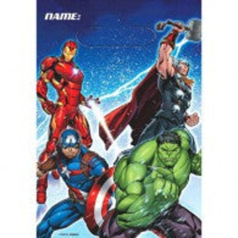 Avengers Party Lolly Bags