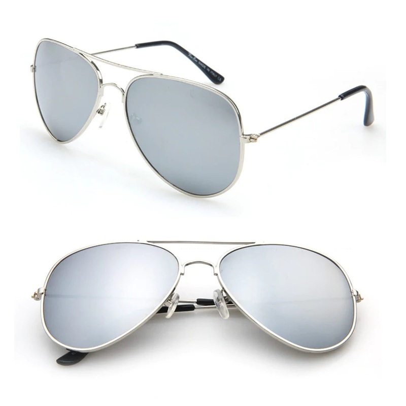 Aviator Mirror Lense Glasses