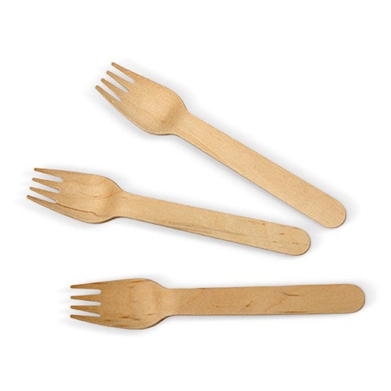 Bamboo Forks - Pack 100