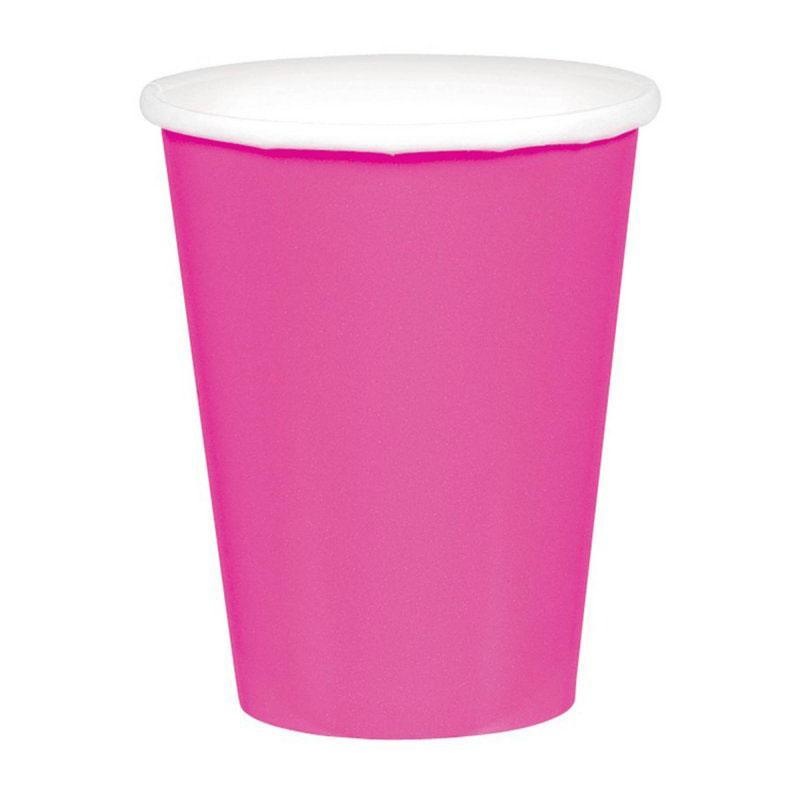 Bright Pink Cups 20pk