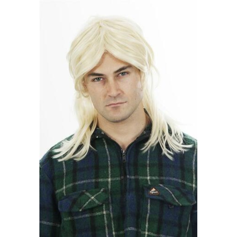 Light Blonde Bogan Mullet