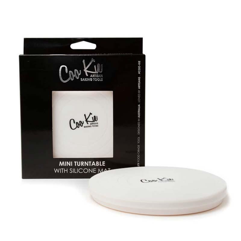 Mini Turntable with Silicone Mat