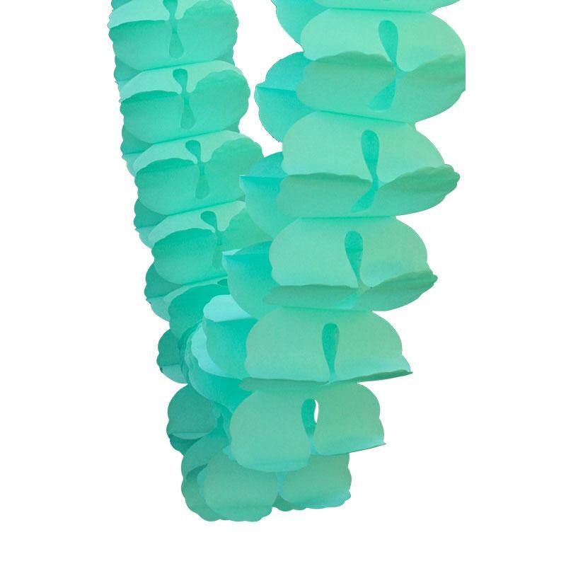 Pastel Mint Green Honeycomb Garland