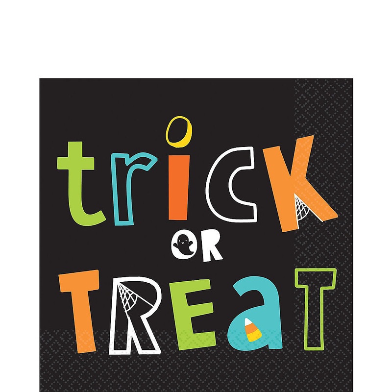 Trick or Treat Napkins