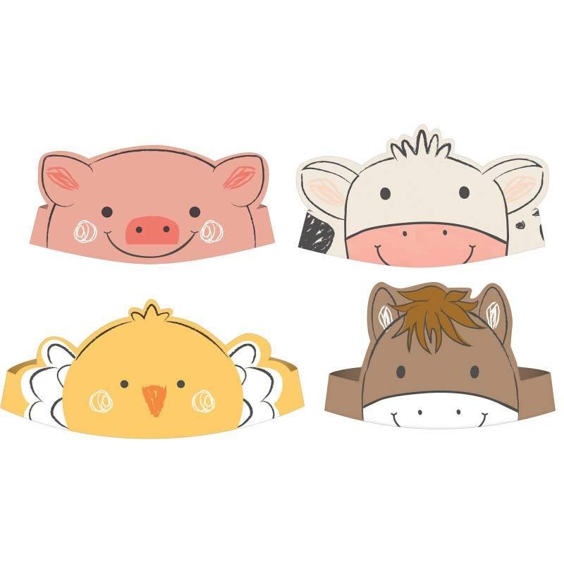 Barnyard Party Crowns