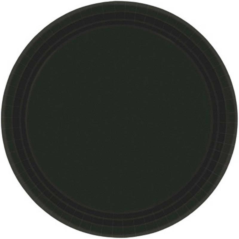 Black Large Plates 20pk