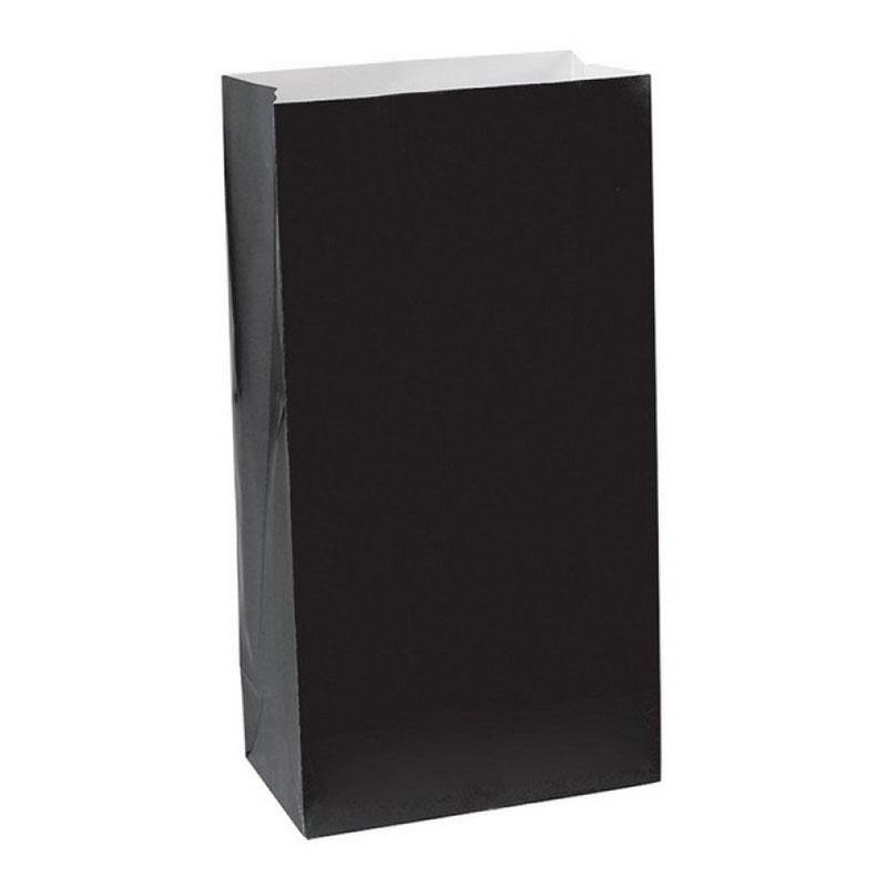 Black Treat Bags 12pk