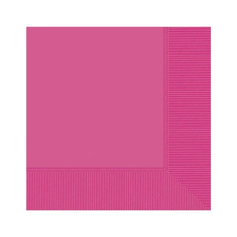 Bright Pink Napkins 20pk