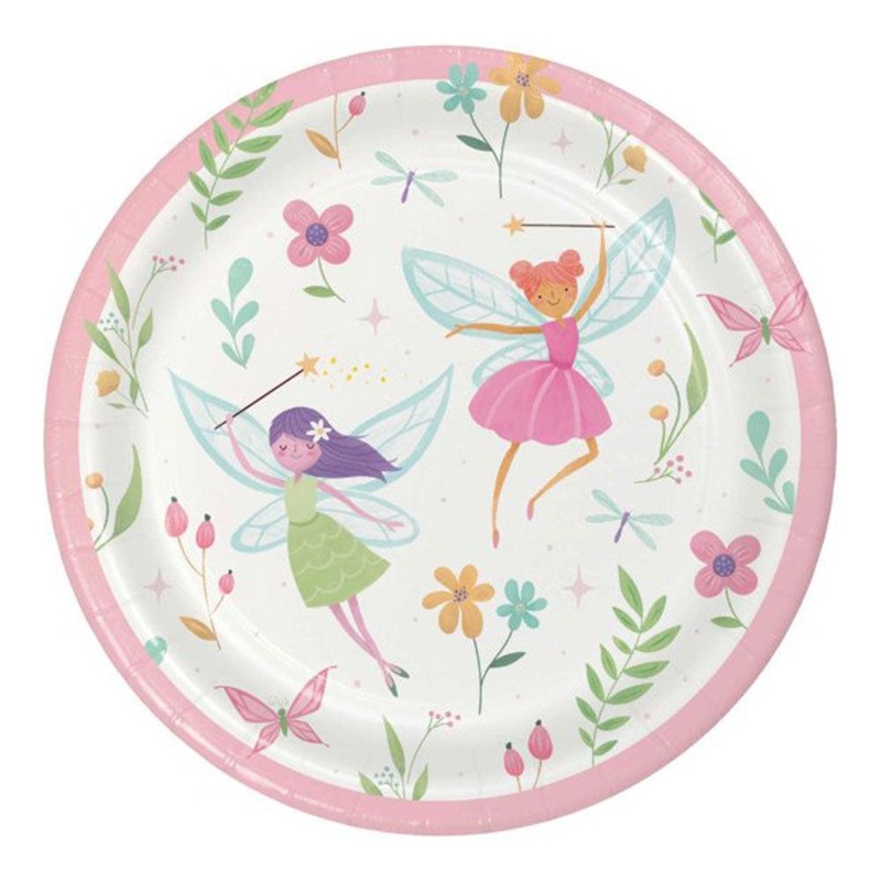 Fairy Forest Plates 8pk