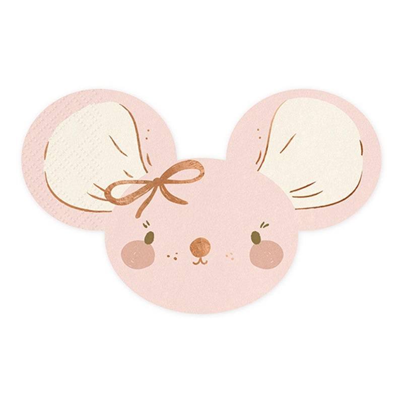 Mouse Napkins 20pk