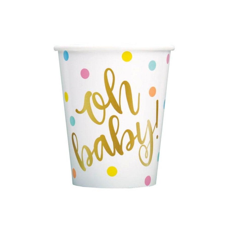 Oh Baby Cups 8pk